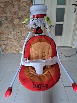 Detska hojdačka CARETERO Bugies RED