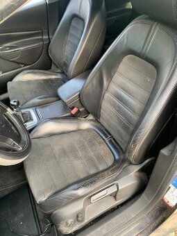 Kozene sedadla stred alcantara vw passat B6