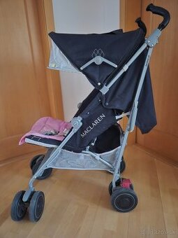 Kočík (bugina) Maclaren Techno XT black/silver model