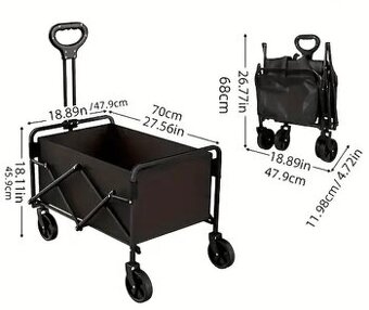 skladaci vozik cca 70cm dlzka novy
