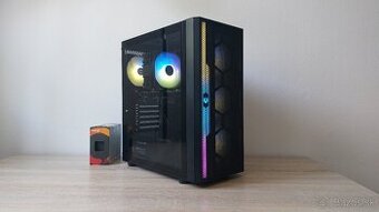 Herný pc 8jadro Ryzen 7 5800X 3,80ghz/32GB/NVME/RX6600XT 8GB