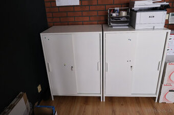 IKEA TROTTEN Skrinka 80x55x110, zasúvacie dvierka (2ks)