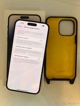 IPHONE 14 PRO MAX SPACE BLACK 256GB ZÁRUKA - DOBRÝ STAV