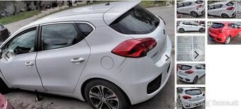 predám DVERE Kia Ceed 1.6 GDi 2016 vodičová strana zadné