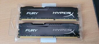 Predám pamäte 16GB (2x8) DDR3 Kingston HyperX FURY 1866 Mhz