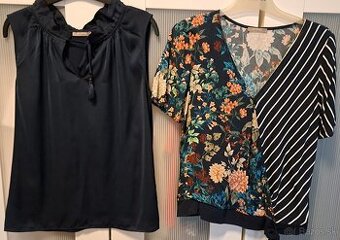 Bluzky, tricka velkost 38 a 40