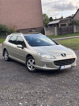 Peugeot 407 SW - malo KM - super výbava