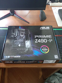 Predám matičnú dosku ASUS PRIME Z490-P