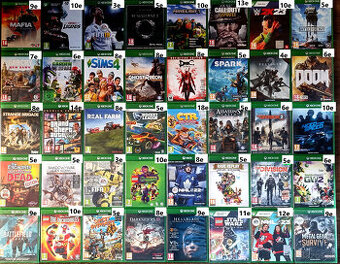 Xbox one hry aktualne