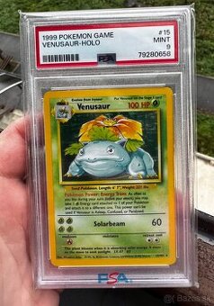 Pokemon Venusaur PSA9