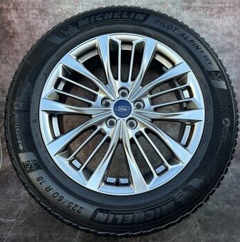 Originální Alu kola Ford Kuga 225/60/18 100%STAV