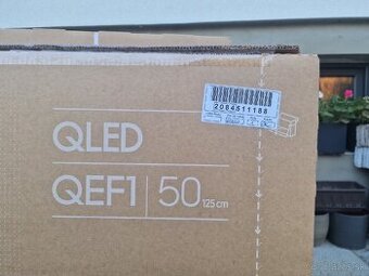 50" QLED QEF1 4K Smart TV (2025) nový, z fakturou