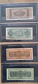 Predám grécke bankovky z roku 1944 v originálnom obale