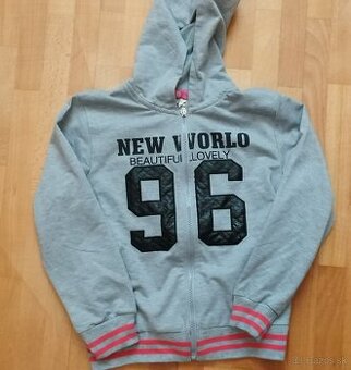 2x mikina velk.140/146