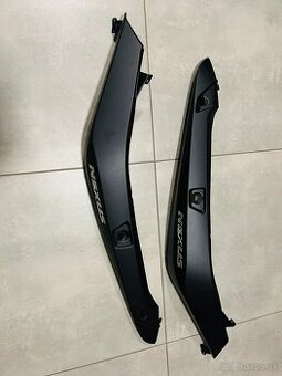 Bočné plasty na Gilera Nexus 500 2009