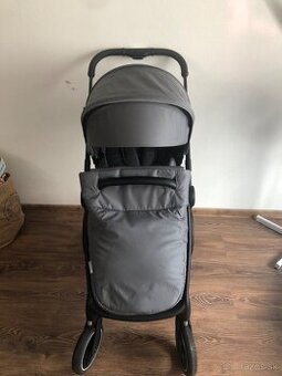Predám kočík KINDERKRAFT SELECT Nea 2v1 – Deep Grey, Premium