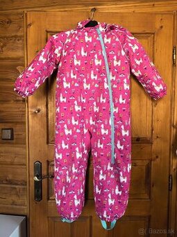 Zimný dievčenský overal
