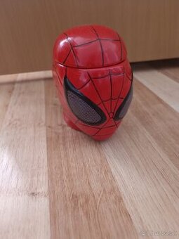 Porcelánový hrnček s pokrievkou - Spiderman