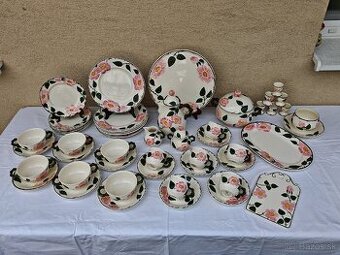 Villeroy a boch obedová a kávová sada pre 6 osôb wild rose
