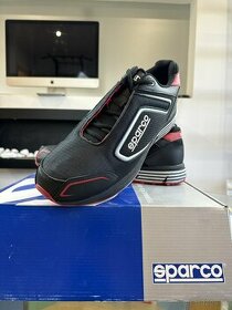 Sparco topánky Meccanico MX- Race black/red