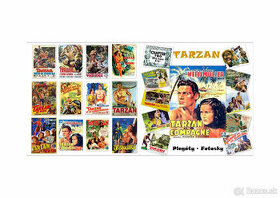 PLAGATY A FOTOSKY TARZAN FILMY NA DVD - 1