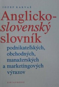 Anglicko-slovenský slovník podnikateľských výrazov