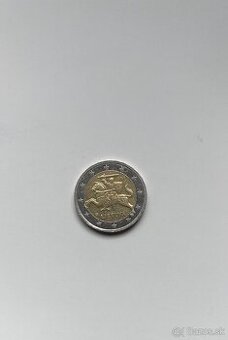 2 eurová minca