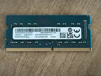 Operačná pamäť - RAM 8 GB