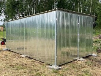 Pozinkovaná Plechová garáž 3x5m Doprava Montáž grátis po SK