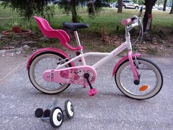 Detský dievčenský bicykel 16