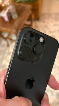 iPhone 16pro 128gb, čierny titán,  v záruke ešte 15 mesiacov