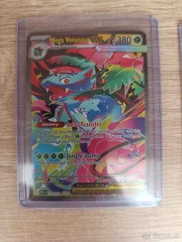 Predám Pokémon kartu Mega Venusaur ex 177/132