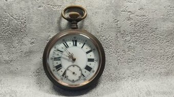 Velké kapesní hodinky zřejmě zn. Régulatéur- Doprava zdarma