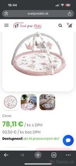 Hracia podložka pre rozvoj dieťatka