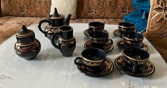 Celý set čajník, cukornička, džbánik, šalky + podšálky