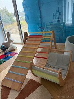 Piklerovej triangel s doskou a hojdačkou