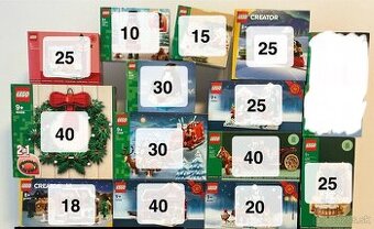 Vianocne Lego - nové, nerozbalené