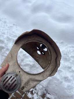 Maska + klaksón + plech Jawa pionier