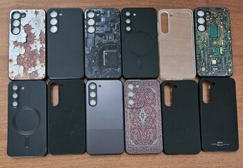 Predám 12 kusov ochranných obalov na telefón Samsung S23