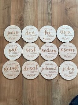 Drevené miľníky prvého roku života dieťatka