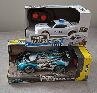 Dve autá na ovládanie