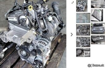 Predám MOTOR DSG286291 ŠKODA FABIA IV 1.0 MPI 2024 PREVODOVK