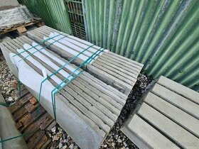 Betónový plot - imitácia kameňa