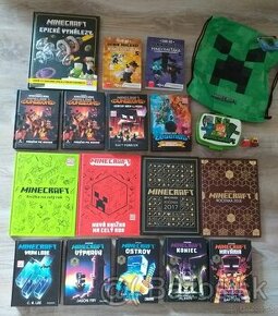 Knihy Minecraft,príručky,ročenky,príbehy,Denník