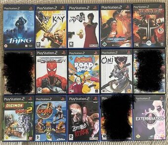🎮 PS2 hry (Sony Playstation 2)