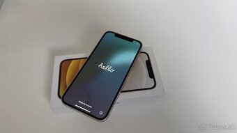 Predam iPhone 12 white 128 gb vynikajuci stav