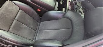 sedacky Sline Audi A6 C7 avant koza alcantara elektricke