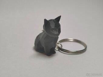 Mačka – 3D tlačený prívesok