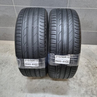 Letné pneumatiky 215/50 R18 BRIDGESTONE DOT3218