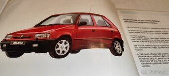 Škoda Felicia - návod k obsluze – manuál uživatele